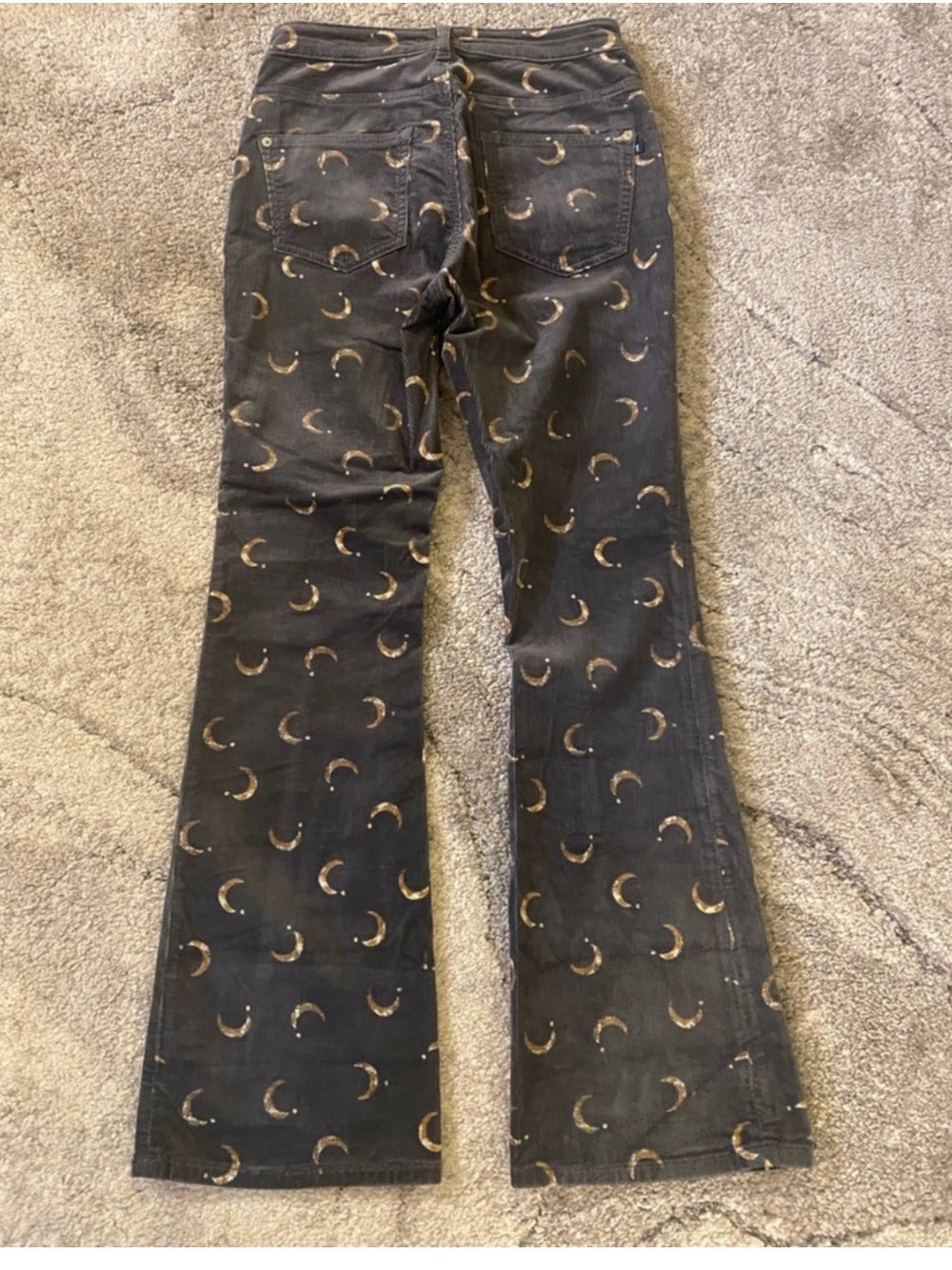 Pilcro Celestial Corduroy Flares Size 28π - Picture 3 of 5